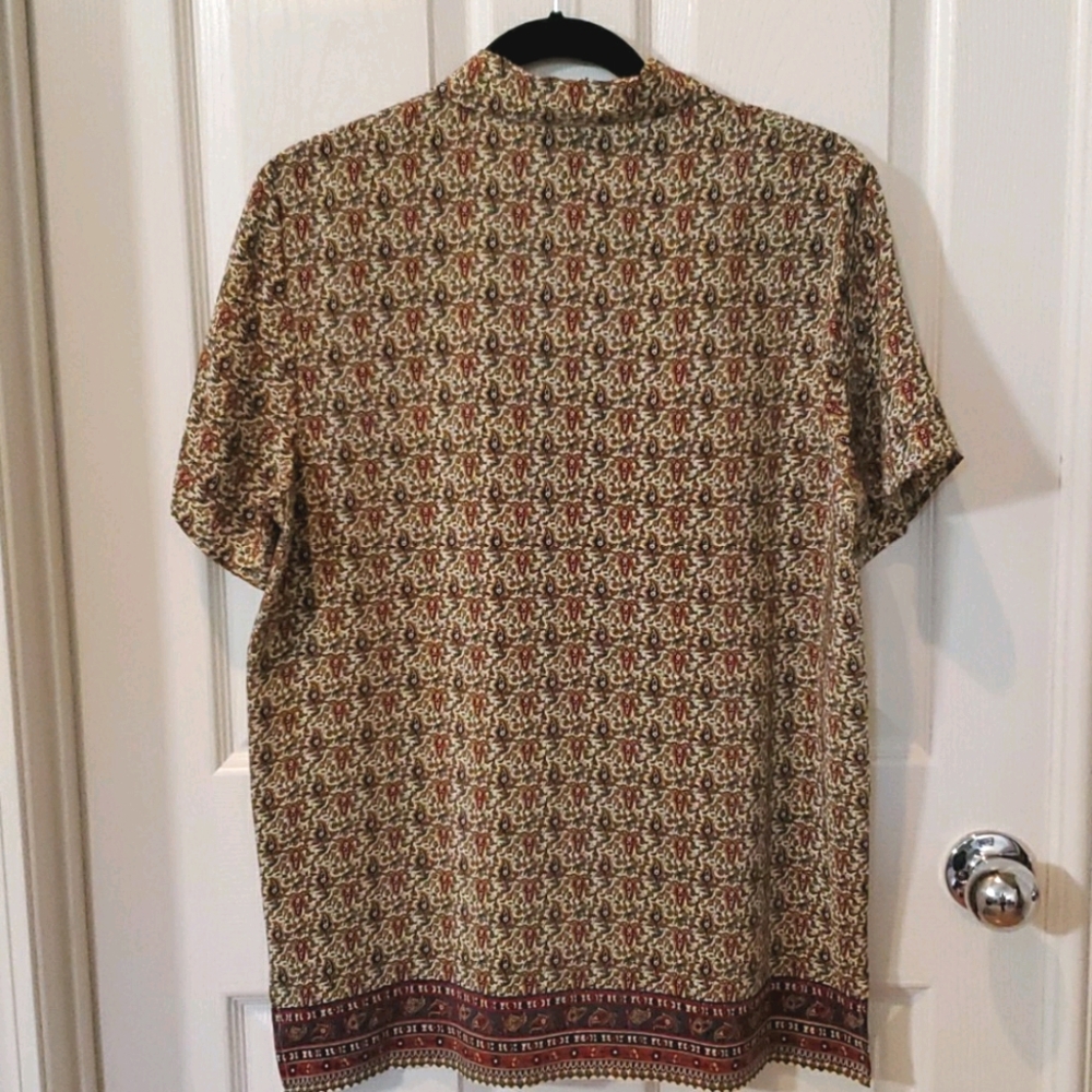 NWT Charter Club 100% Silk Top & Skirt size 10 - Picture 3 of 16